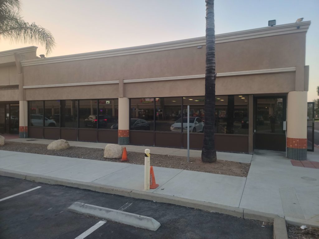 store front tint cost